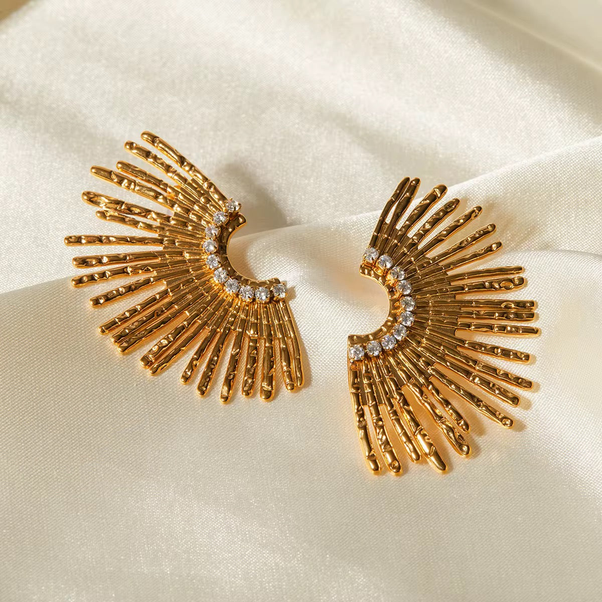 Sun earrings