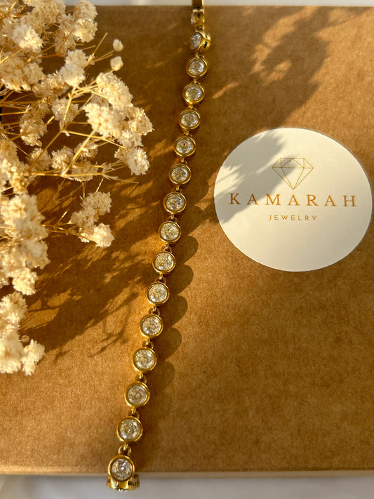 Round Tennis Bracelet