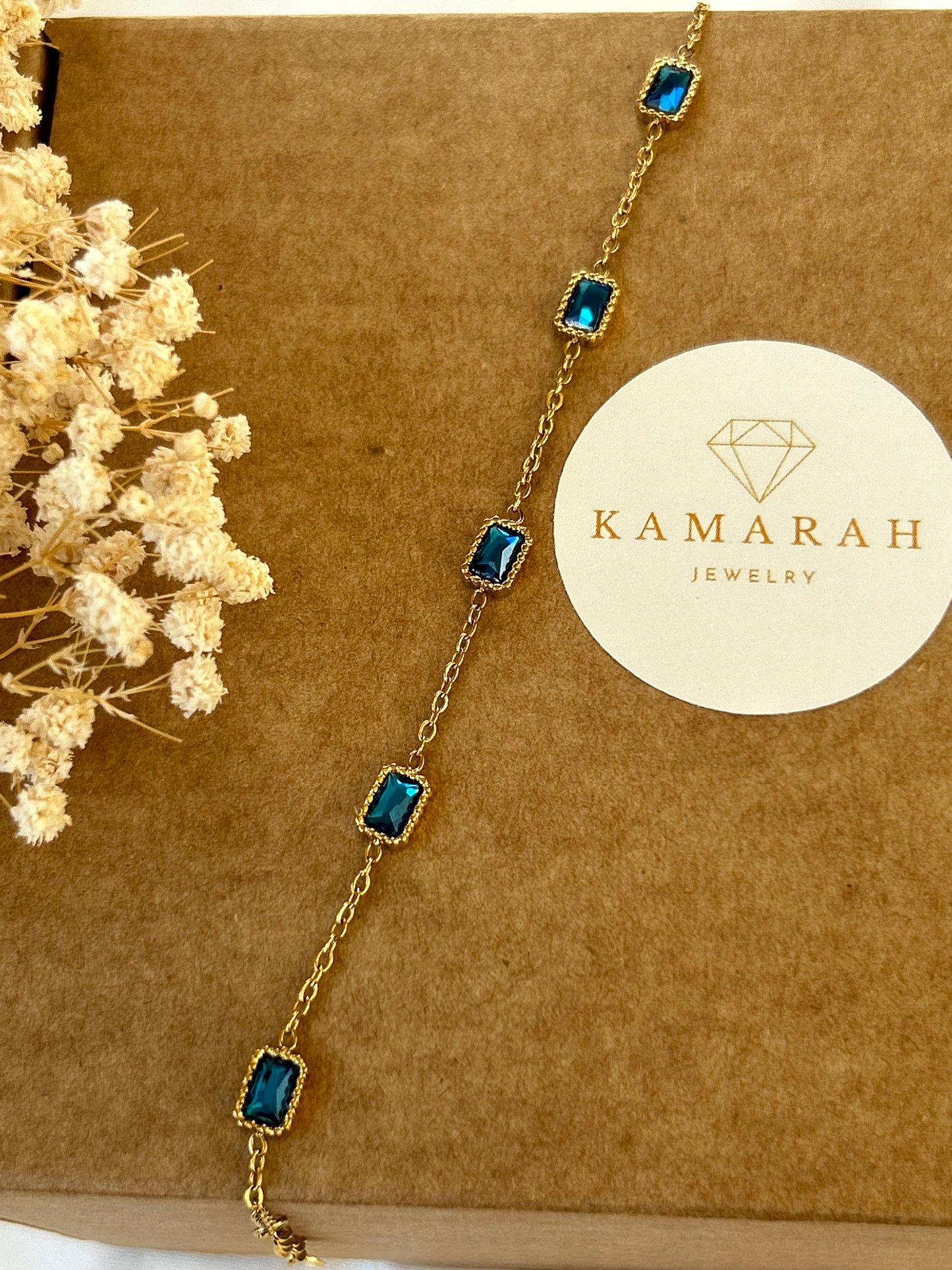 Blue Stones Bracelet