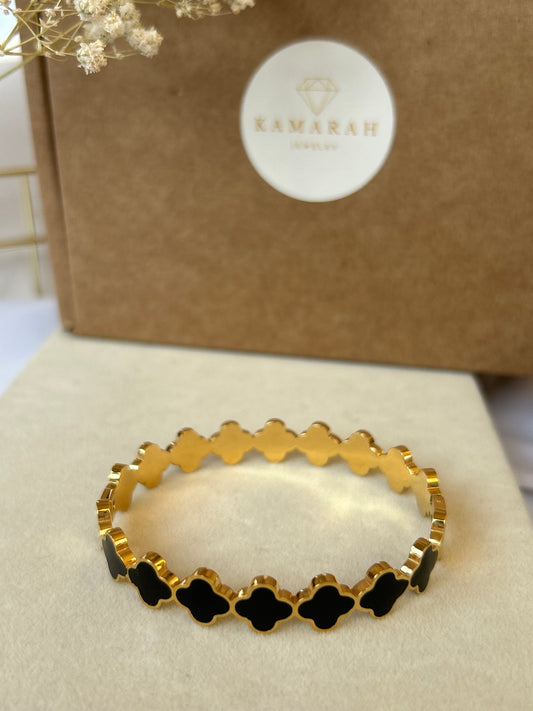 Four Leaf bangle